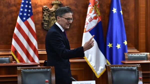 Специјални саветник Стејт департмента Дерек Шоле - Sputnik Србија