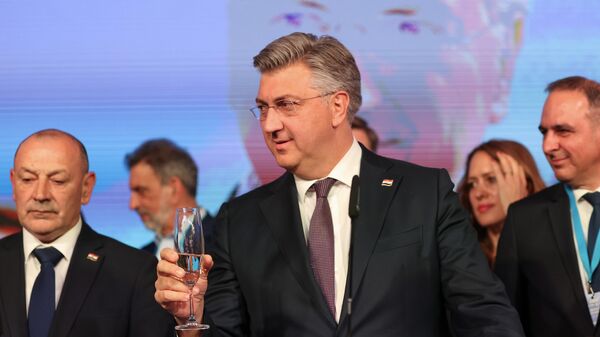Andrej Plenković, HDZ, Hrvatska - Sputnik Srbija