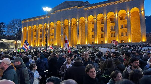 Грузијски парламент поништио вето председнице државе на закон о страним агентима - Sputnik Србија