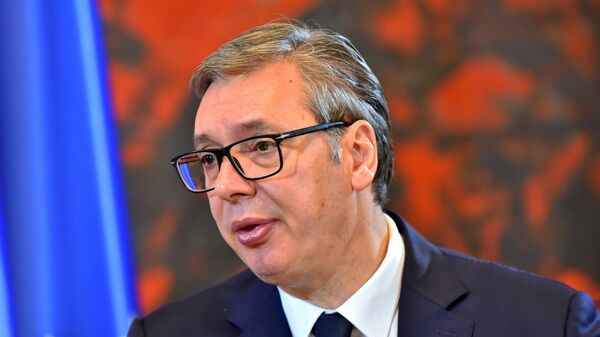 Predsednik Srbije Aleksandar Vučić - Sputnik Srbija