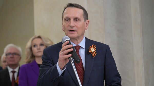 Директор Спољне обавештајне службе Русије (СВР) Сергеј Наришкин - Sputnik Србија