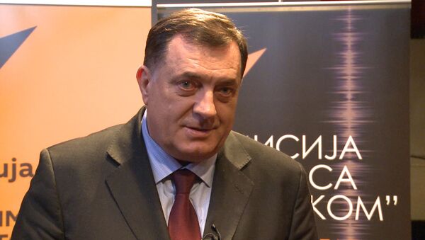 Додик: Разбијен монопол западних медија - Sputnik Србија